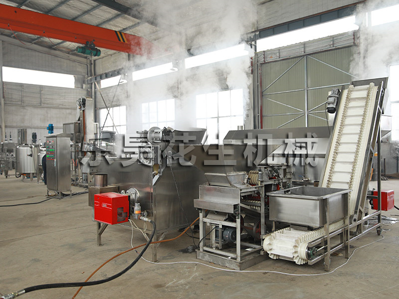 鷹嘴豆醬生產線